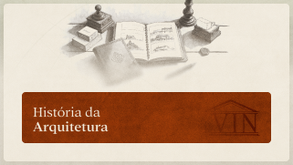 Capa oficial do curso de História da Arquitetura