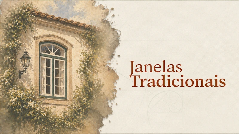 Aquarela — Janelas Tradicionais